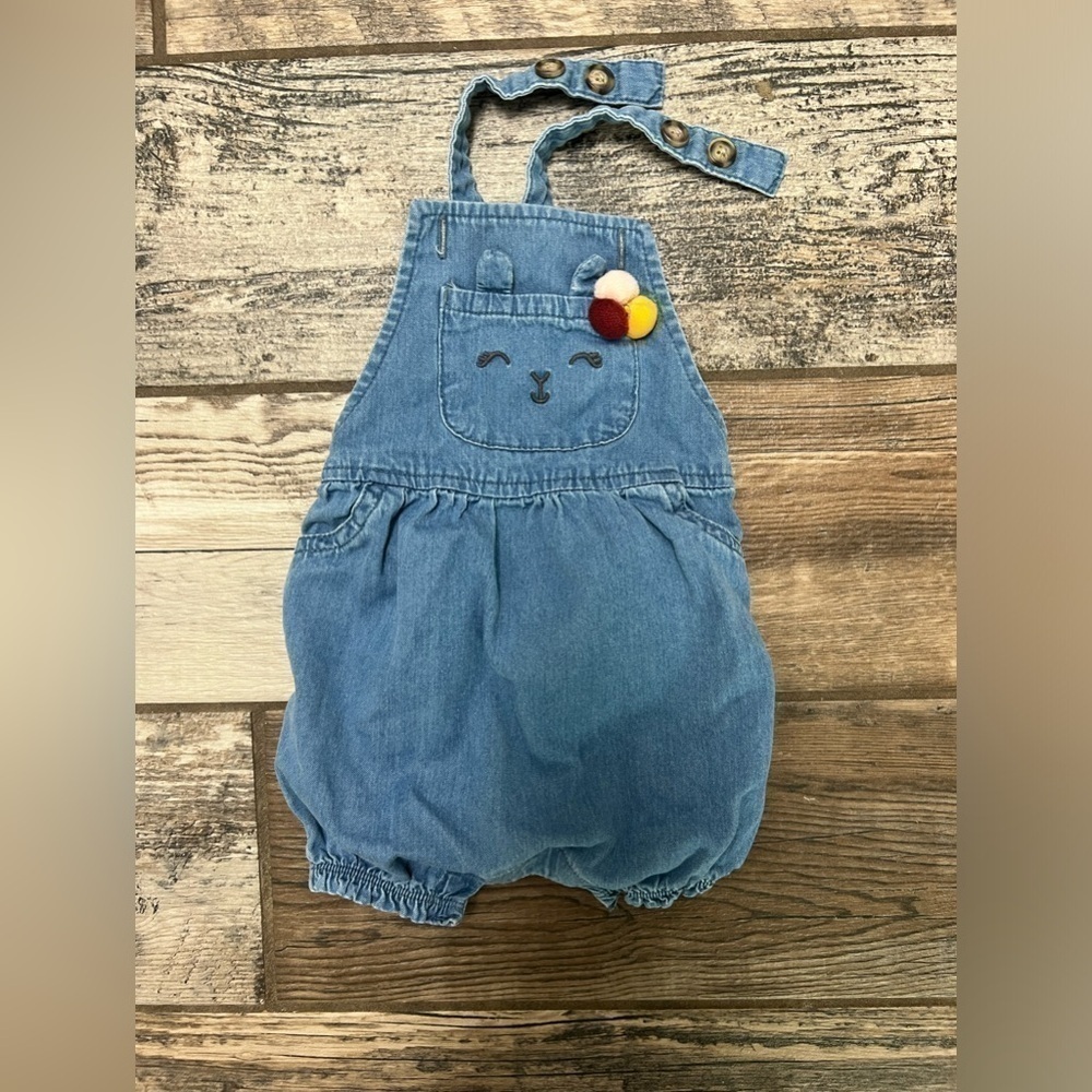 Carters Denim Overalls 6M